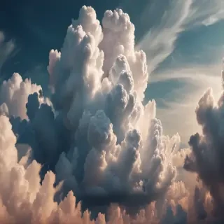 aesthetic clouds wallpaper
