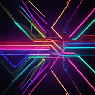 neon color background