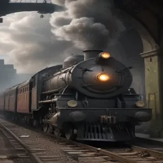 train drawing