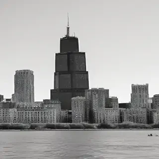 chicago skyline png