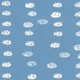 aesthetic cute blue background