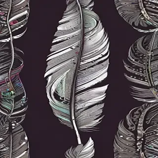 feather design