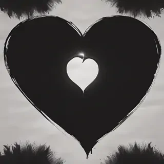 black heart