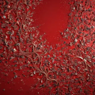 sparkly red background