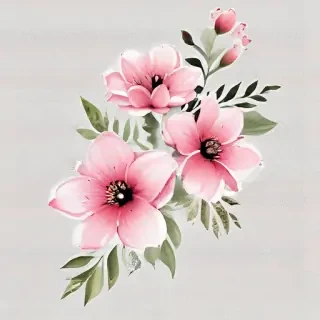 watercolor flowers png