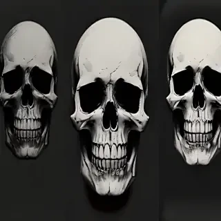 skull wallpaper iphone