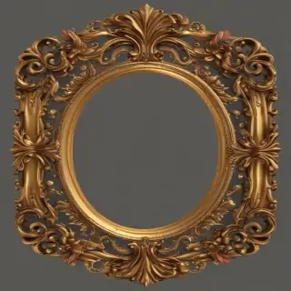 gold frame png transparent