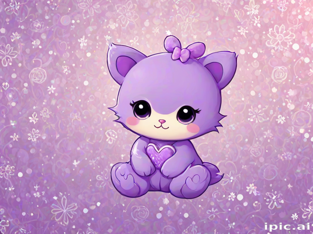 wallpaper purple cute