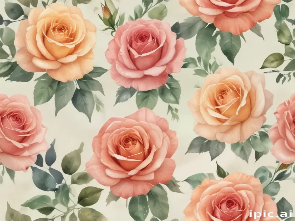 watercolor roses png