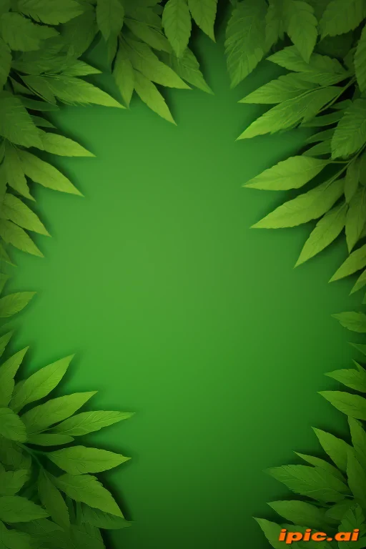 green leaves background