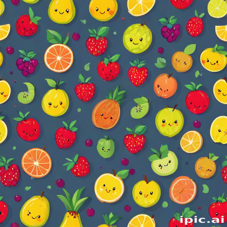 cute fruit backgrounds