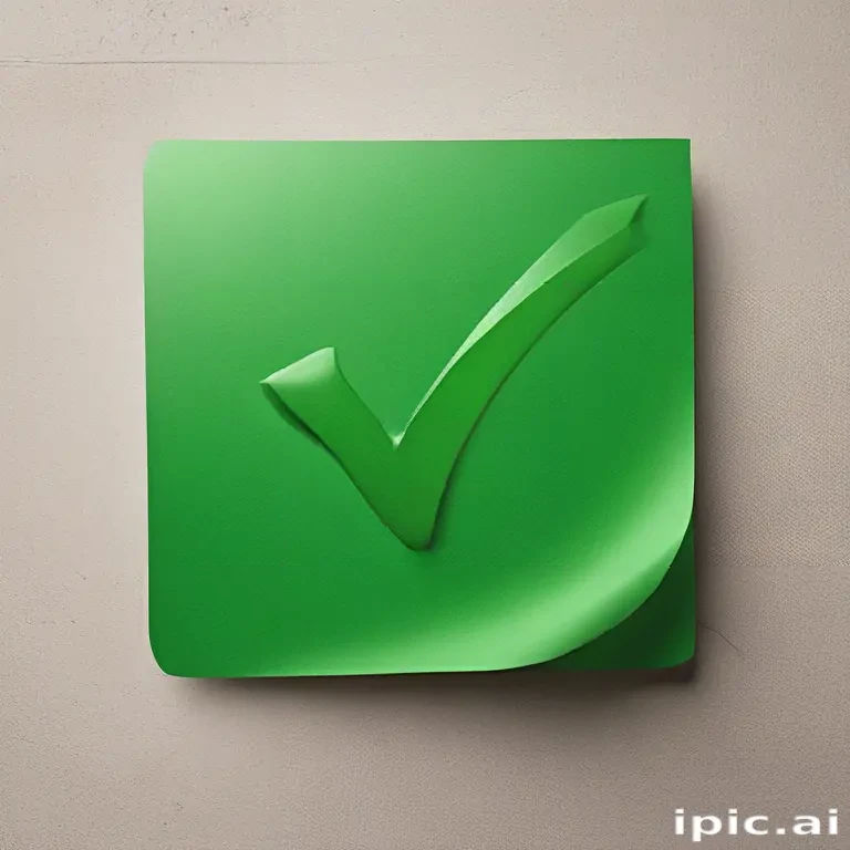 green check mark