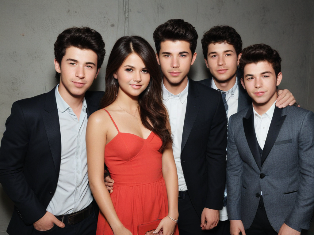selena gomez and the jonas brothers