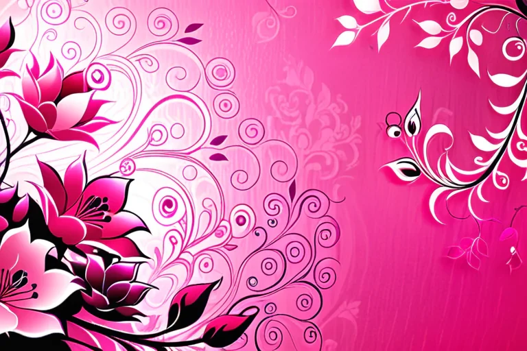 beautiful pink wallpaper