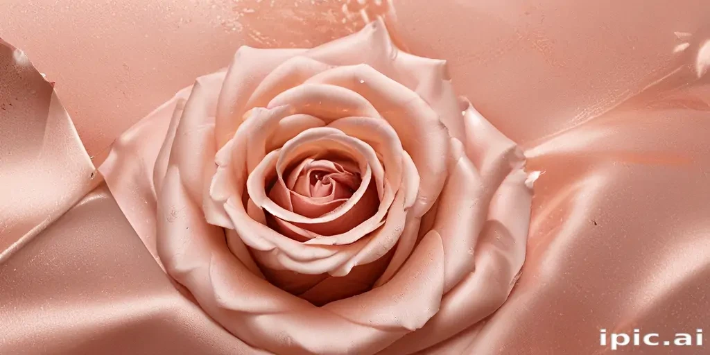 aesthetic rose gold background