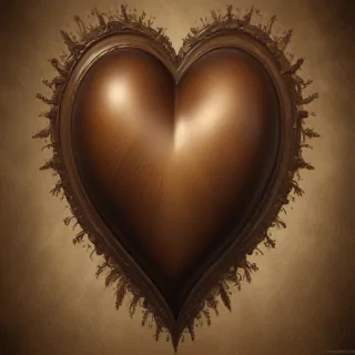 brown heart