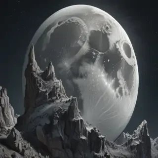 moon pic drawing