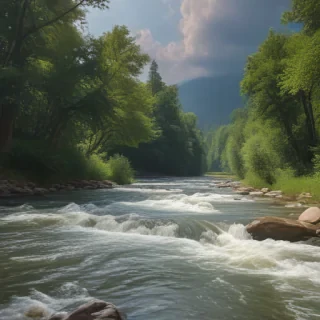 background river
