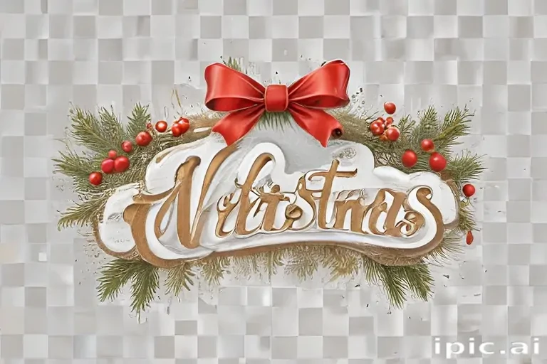 merry christmas transparent