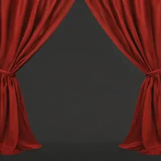 red curtain png