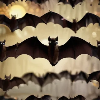 pics of halloween bats