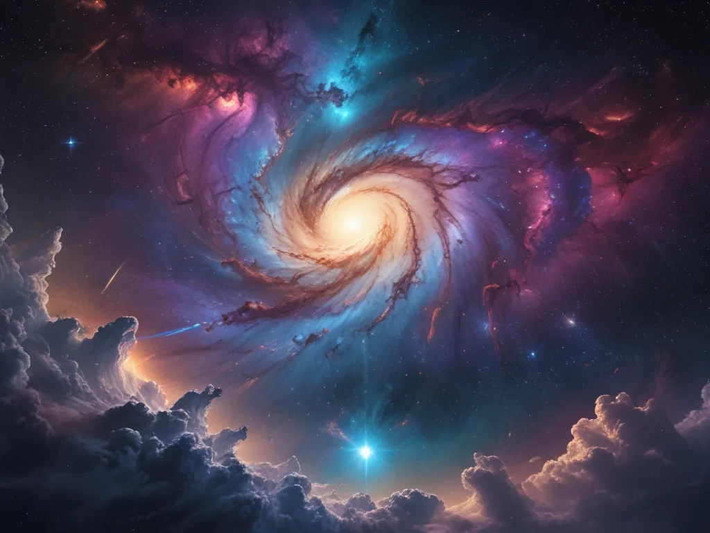 galactic background