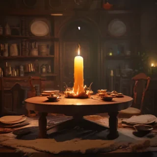 background with table