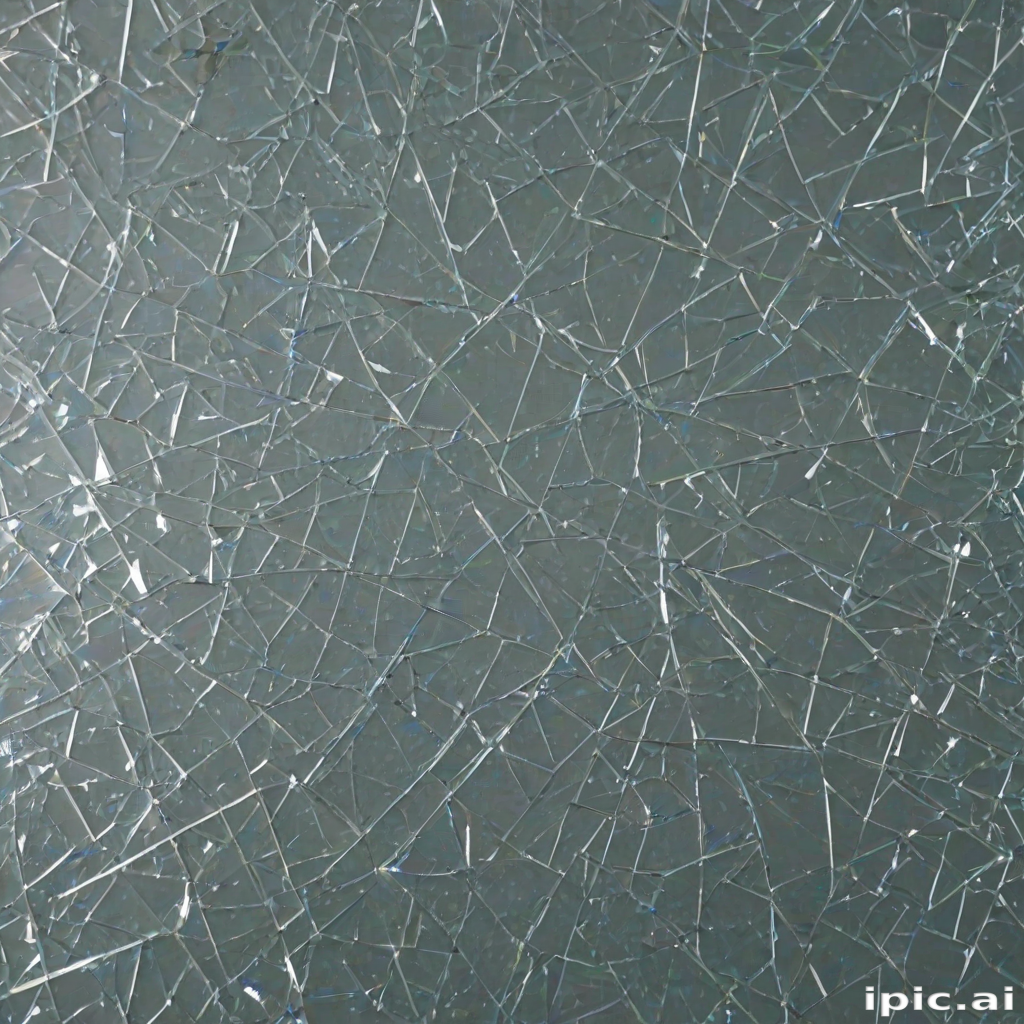 broken glass overlay