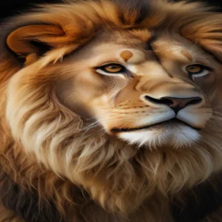 lion transparent background