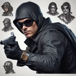 robber clipart