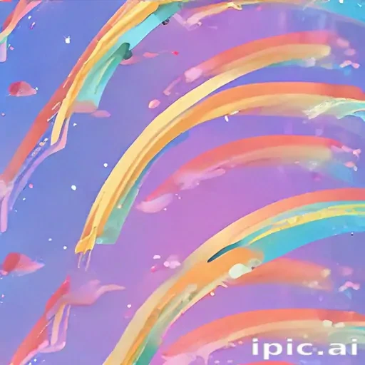 aesthetic rainbow wallpaper