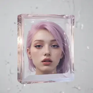 aesthetic transparent