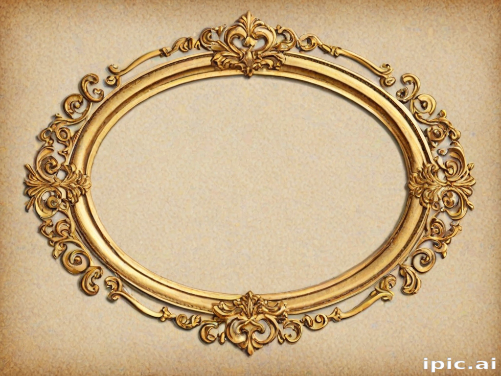 oval frame clipart