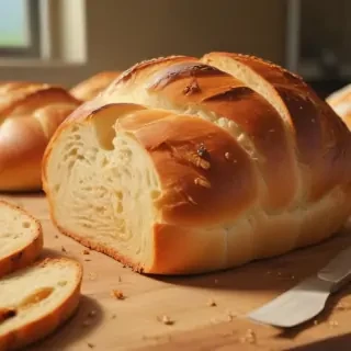 bread in cartoon