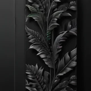black wallpaper for phone