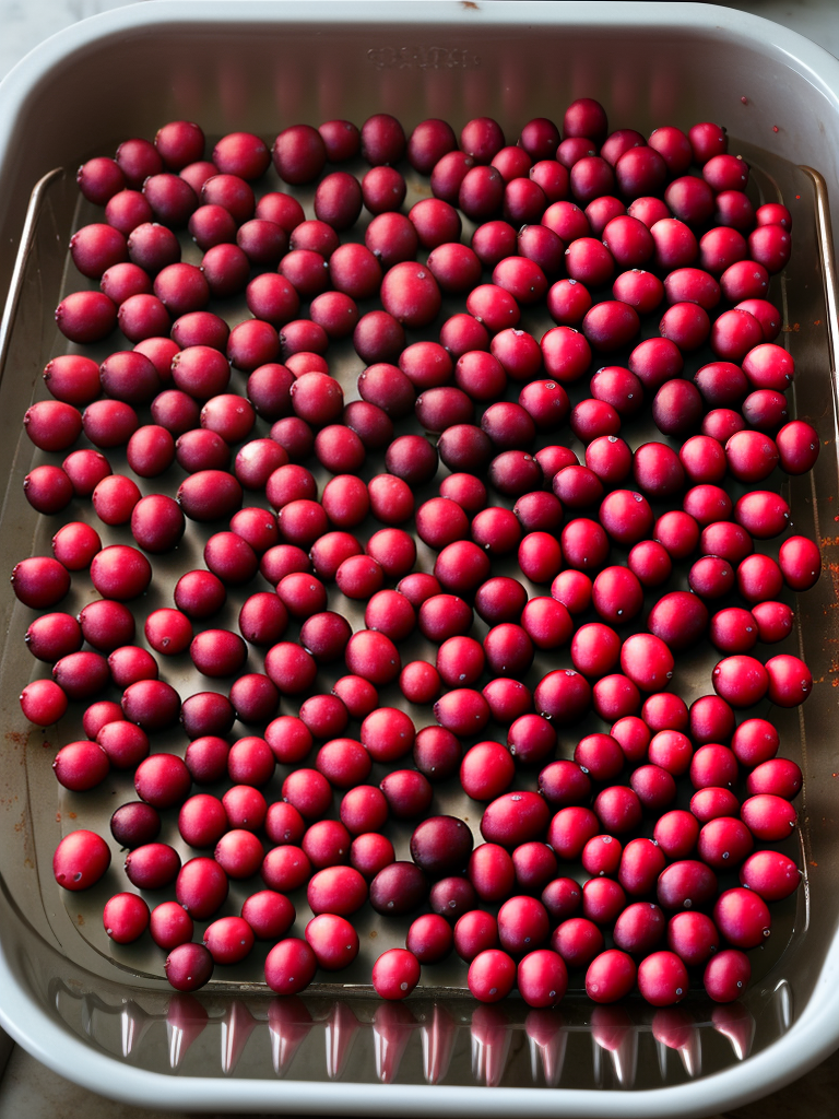 how to dry cranberries in oven