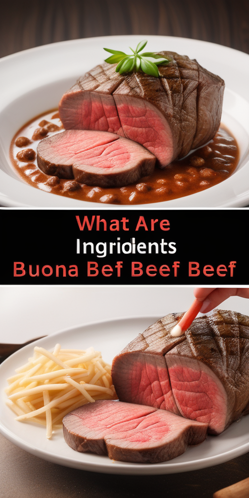 what are the secret ingredients in buona beef