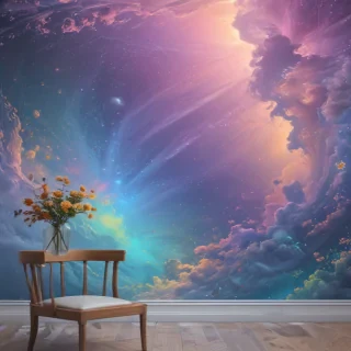 holographic wallpaper