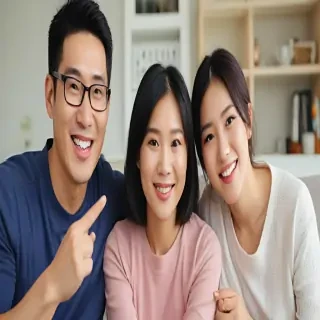 free use asian family