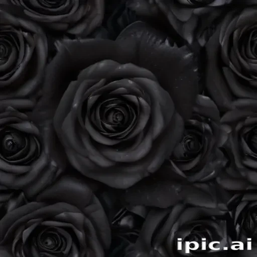 black roses background