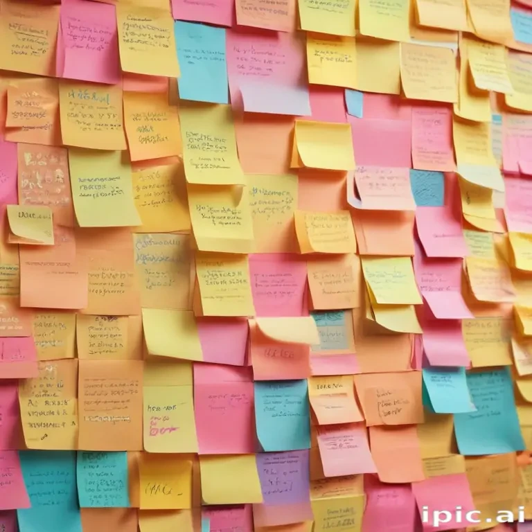 sticky note background