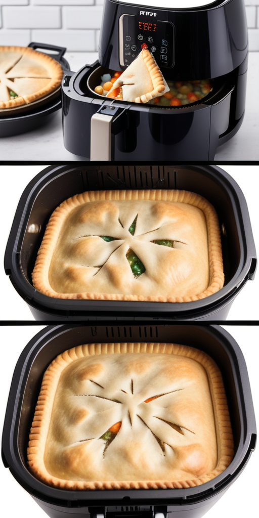 can you put a pot pie in the air fryer
