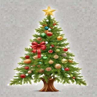 transparent merry christmas
