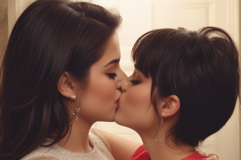 selena gomez smooch