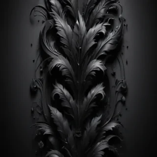 black wallpaper for mobile