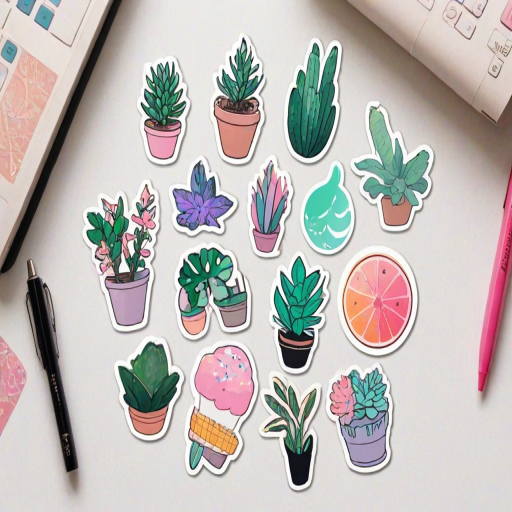 printable sticker aesthetic