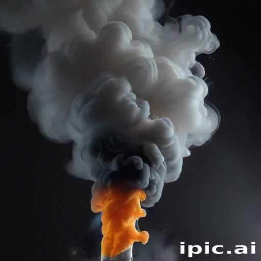 smoke no background