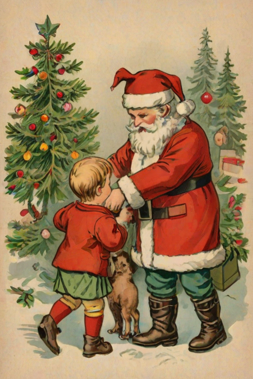free vintage printables christmas