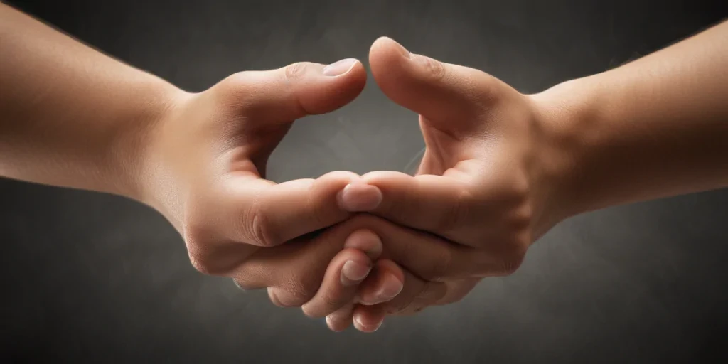 pray hands png