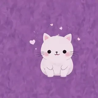 purple background cute